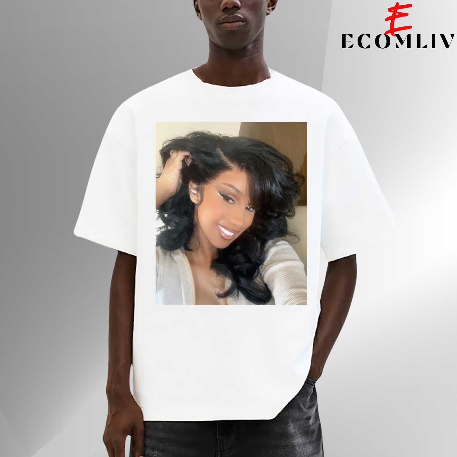 Cardi B Graphic Tee, Unisex Music Rap, Hip Hop Streetwear